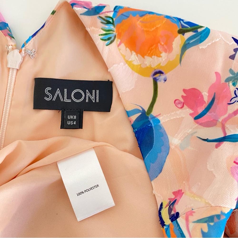 SALONI Floral Multicolor Dress - Picture 5 of 11